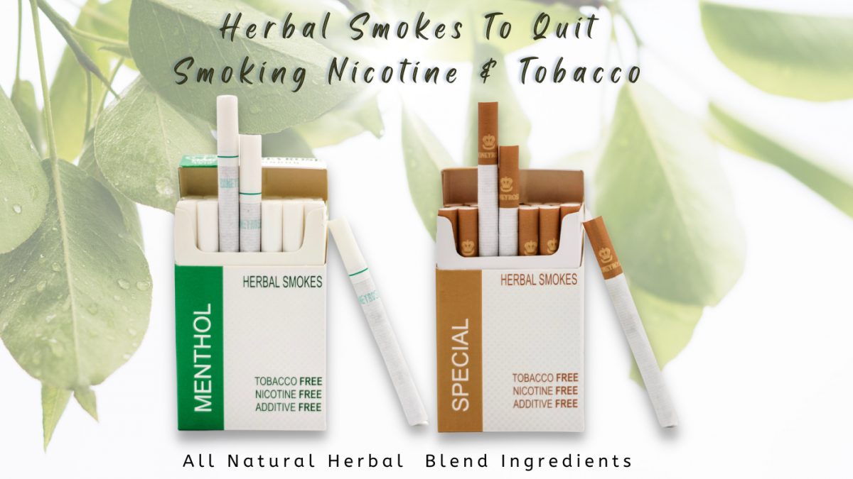 The Best Herbal Smokes To Quit Smoking Nicotine & Tobacco